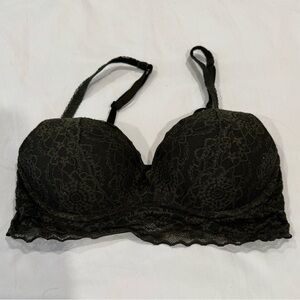 2 Elegant Black Lace Bras